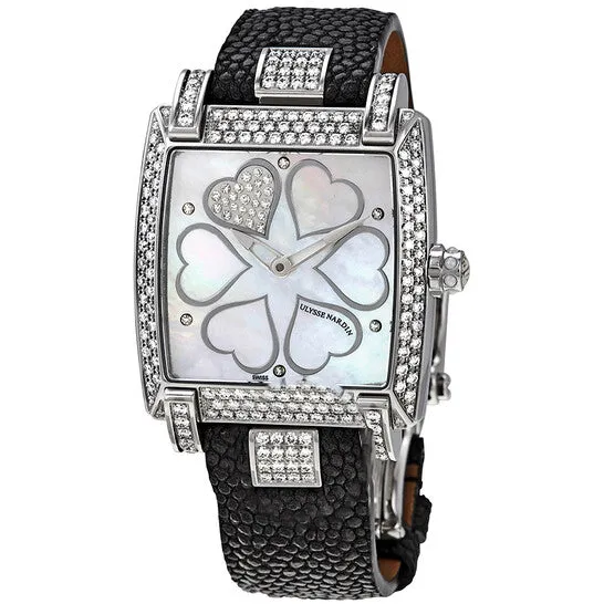 Original Ulysse Nardin Caprice Automatic Mother of Pearl Dial Stingray Ladies Watch 13391ACHEART JMS always Watches Original Ulysse Nardin Caprice Automatic Mother of Pearl Dial Stingray Ladies Watch 13391ACHEART JMS always Watches