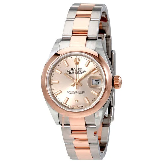 PreStyled Sets JMS always Original Rolex Lady Datejust Sundust Dial Steel and 18K Everose Gold Ladies Watch 279161SNSO PreStyled Sets JMS always Original Rolex Lady Datejust Sundust Dial Steel and 18K Everose Gold Ladies Watch 279161SNSO