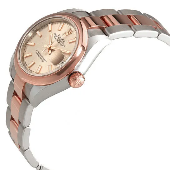 PreStyled Sets JMS always Original Rolex Lady Datejust Sundust Dial Steel and 18K Everose Gold Ladies Watch 279161SNSO PreStyled Sets JMS always Original Rolex Lady Datejust Sundust Dial Steel and 18K Everose Gold Ladies Watch 279161SNSO