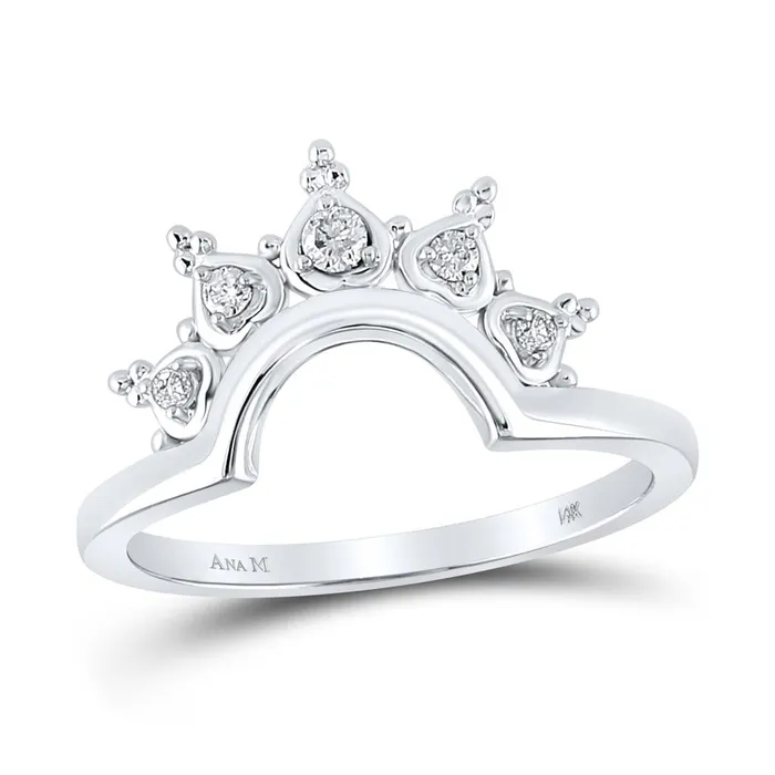 Rings 110CTWDiamond CROWN FASHION RING gndatlanta