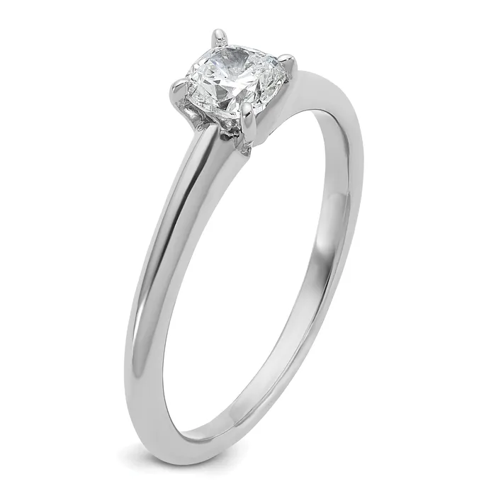 Rings Goldia 14k White Gold 12 Ct Certified Lab Grown Diamond VSSI G Cushion Solitare Engagement Ring