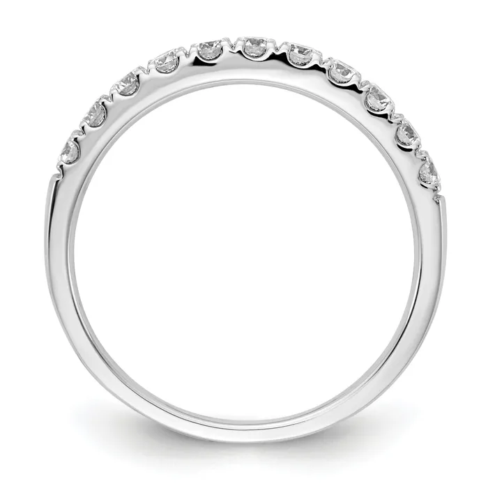 Rings Goldia 14k White Gold 12 Ct Lab Grown Diamond VSSI G Wedding Band Ring