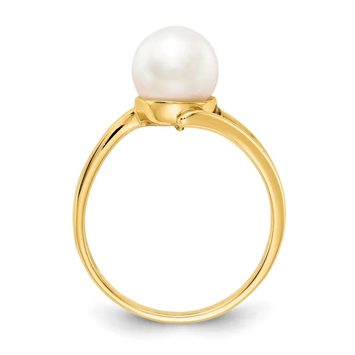 Rings Goldia 14k Yellow Gold 75mm FW Cultured Pearl ring