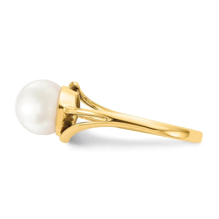 Rings Goldia 14k Yellow Gold 75mm FW Cultured Pearl ring