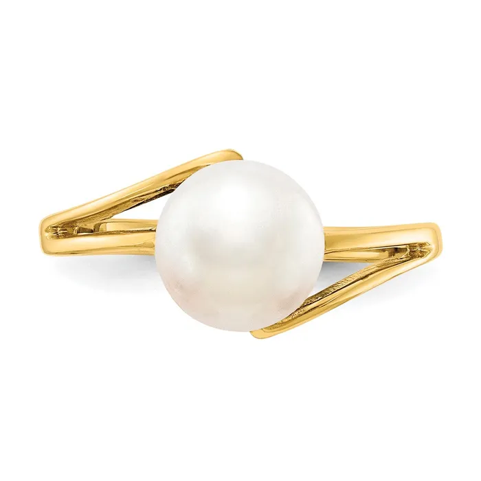 Rings Goldia 14k Yellow Gold 75mm FW Cultured Pearl ring