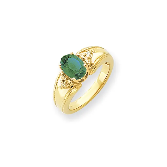 Rings Goldia 14k Yellow Gold 8x6mm Oval Mount St Helens VS Diamond ring Rings Goldia 14k Yellow Gold 8x6mm Oval Mount St Helens VS Diamond ring