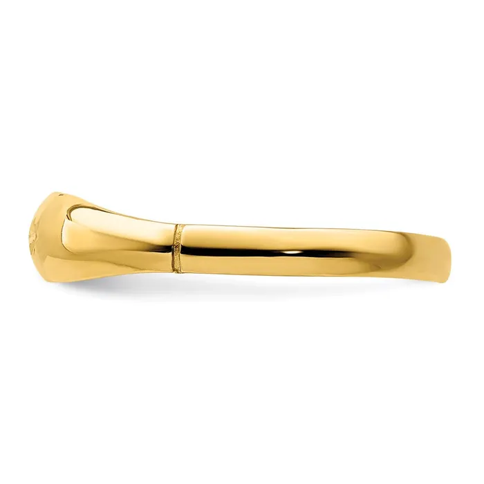 Rings Goldia 14K Yellow Gold DC Band Ring