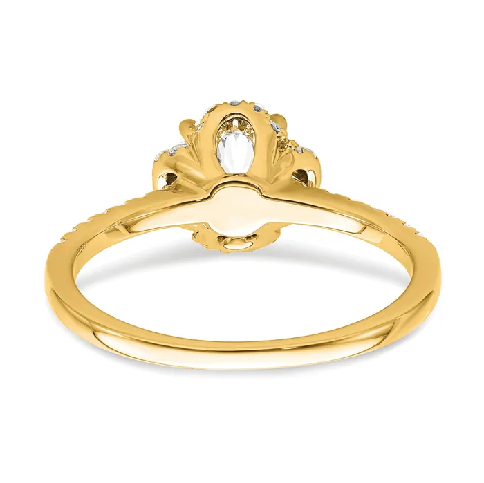 Rings Goldia 14k Yellow Gold Lab Grown Diamond VSSI G Round Engagement Ring