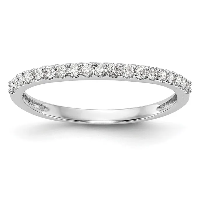 Rings goldiaca 14K White Gold Real Diamond Band
