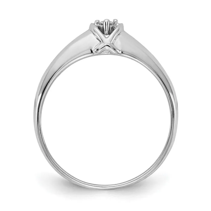 Rings Goldiacom 14k White Gold AA Real Diamond ring