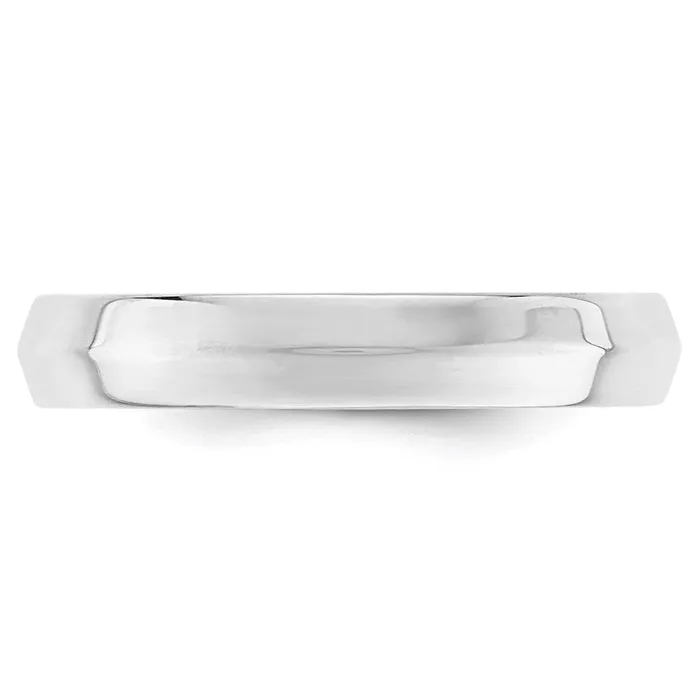 Rings Goldia Solid 10K White Gold 4mm Knife Edge Comfort Fit MensWomens Wedding Band Ring Size 135 Rings Goldia Solid 10K White Gold 4mm Knife Edge Comfort Fit MensWomens Wedding Band Ring Size 135