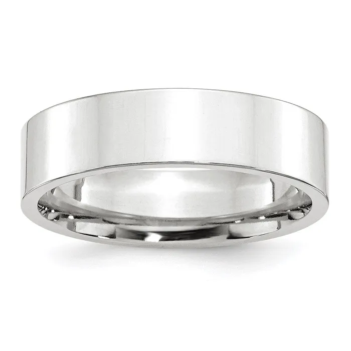 Rings Goldia Solid 10K White Gold 6mm Standard Flat Comfort Fit MensWomens Wedding Band Ring Size 8 Rings Goldia Solid 10K White Gold 6mm Standard Flat Comfort Fit MensWomens Wedding Band Ring Size 8