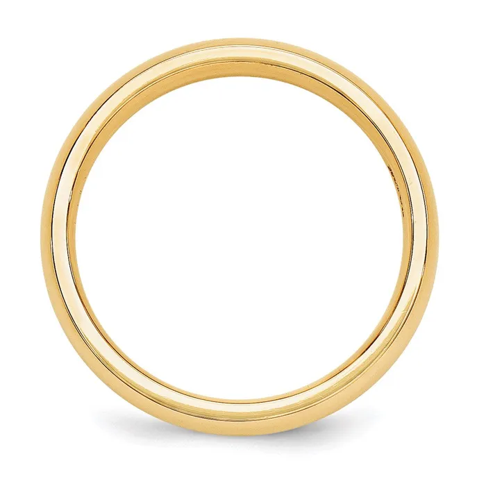 Rings Goldia Solid 10K Yellow Gold 5mm Comfort Fit MensWomens Wedding Band Ring Size 6 Rings Goldia Solid 10K Yellow Gold 5mm Comfort Fit MensWomens Wedding Band Ring Size 6