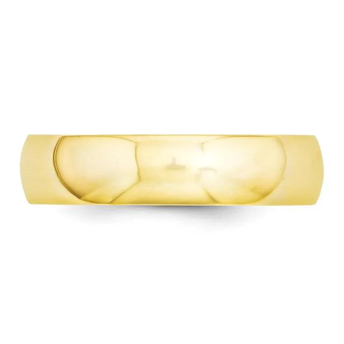 Rings Goldia Solid 10K Yellow Gold 5mm Comfort Fit MensWomens Wedding Band Ring Size 6 Rings Goldia Solid 10K Yellow Gold 5mm Comfort Fit MensWomens Wedding Band Ring Size 6