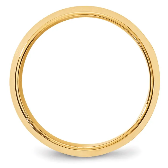 Rings Goldia Solid 10K Yellow Gold 8mm Bevel Edge Comfort Fit MensWomens Wedding Band Ring Size 6 Rings Goldia Solid 10K Yellow Gold 8mm Bevel Edge Comfort Fit MensWomens Wedding Band Ring Size 6