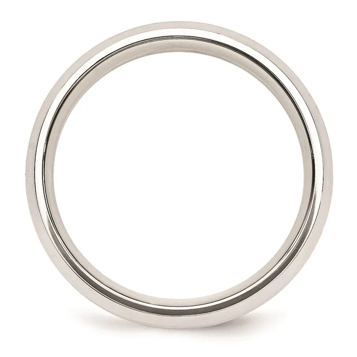 Rings Goldia Solid 10K Yellow Gold TwoTone 6mm Domed Size 10 Wedding MensWomens Wedding Band Ring