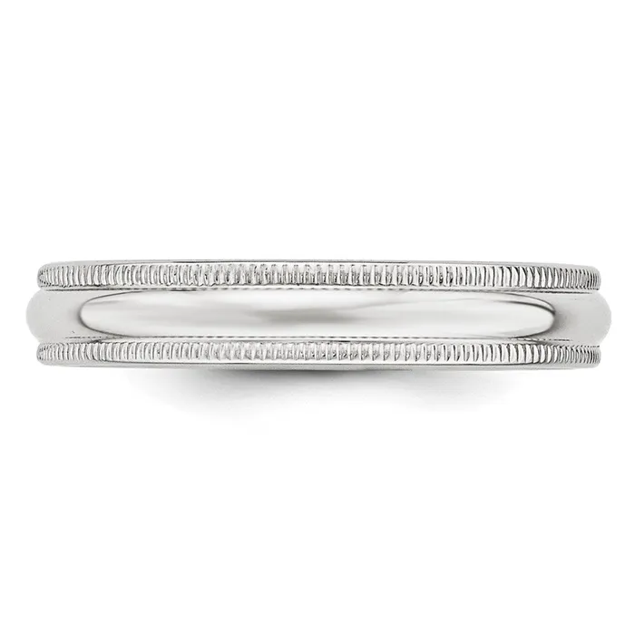 Rings Goldia Solid 10K Yellow Gold White Gold 4mm Milgrain MensWomens Wedding Band Ring Size 8 Rings Goldia Solid 10K Yellow Gold White Gold 4mm Milgrain MensWomens Wedding Band Ring Size 8