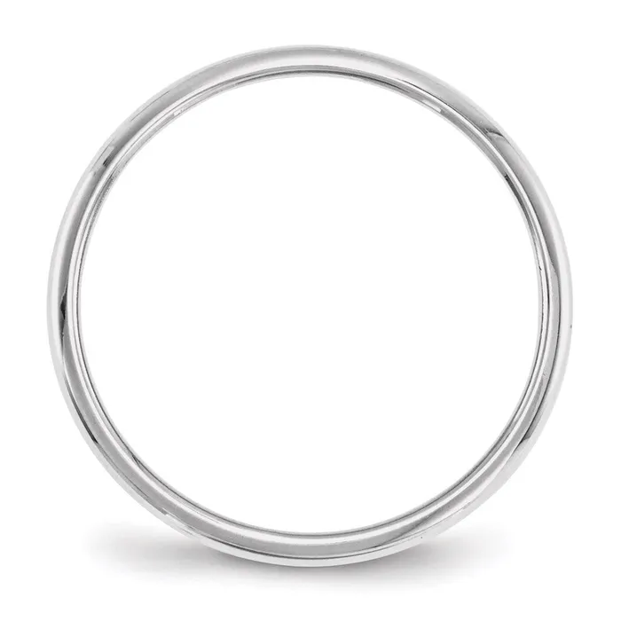 Rings Goldia Solid 14K White Gold 2mm Half Round MensWomens Wedding Band Ring Size 85 Rings Goldia Solid 14K White Gold 2mm Half Round MensWomens Wedding Band Ring Size 85