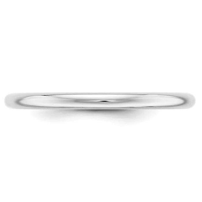 Rings Goldia Solid 14K White Gold 2mm Half Round MensWomens Wedding Band Ring Size 85 Rings Goldia Solid 14K White Gold 2mm Half Round MensWomens Wedding Band Ring Size 85