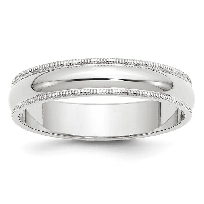 Rings Goldia Solid 14K Yellow Gold White Gold 5mm Milgrain MensWomens Wedding Band Ring Size 95 Rings Goldia Solid 14K Yellow Gold White Gold 5mm Milgrain MensWomens Wedding Band Ring Size 95