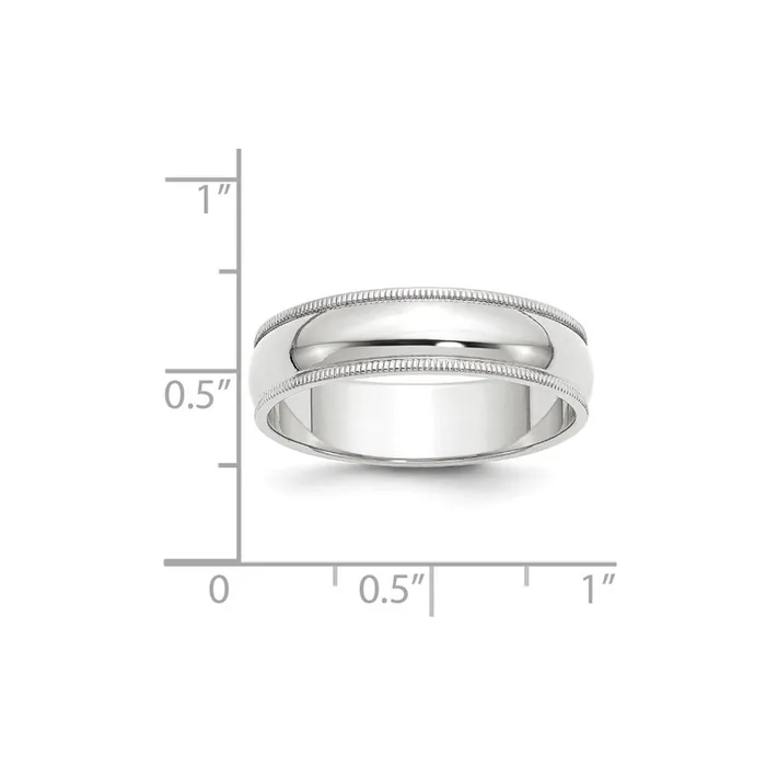 Rings Goldia Solid 14K Yellow Gold White Gold 6mm Milgrain MensWomens Wedding Band Ring Size 115 Rings Goldia Solid 14K Yellow Gold White Gold 6mm Milgrain MensWomens Wedding Band Ring Size 115