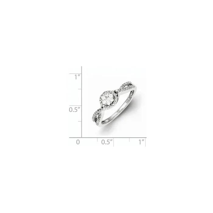 Rings Goldia Sterling Silver Diamond Ring