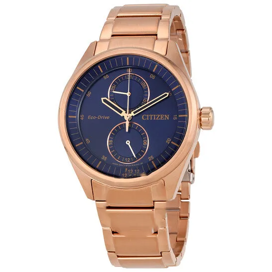 Rings JMS always Original Citizen Paradex Blue Dial Rose Goldtone Mens Watch BU301353L Rings JMS always Original Citizen Paradex Blue Dial Rose Goldtone Mens Watch BU301353L