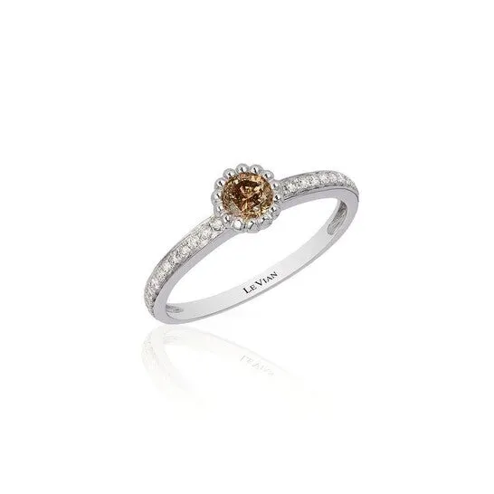 Rings JMS always Original Le Vian Ladies Chocolate Diamonds Fashion Ring in 14k Vanilla Gold Rings JMS always Original Le Vian Ladies Chocolate Diamonds Fashion Ring in 14k Vanilla Gold