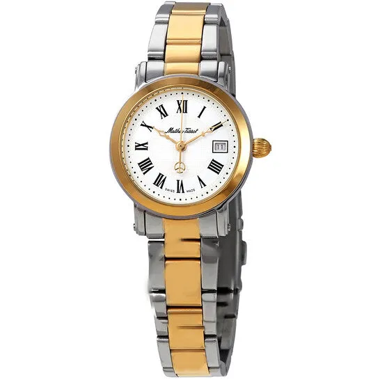 Rings Original MatheyTissot City Silver Dial Twotone Ladies Watch D31186MBR JMS always Rings Original MatheyTissot City Silver Dial Twotone Ladies Watch D31186MBR JMS always