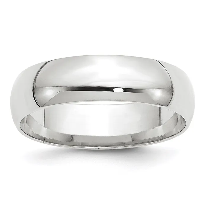 Rings Solid 10K White Gold 6mm Light Weight Comfort Fit MensWomens Wedding Band Ring Size 11 Goldia Rings Solid 10K White Gold 6mm Light Weight Comfort Fit MensWomens Wedding Band Ring Size 11 Goldia