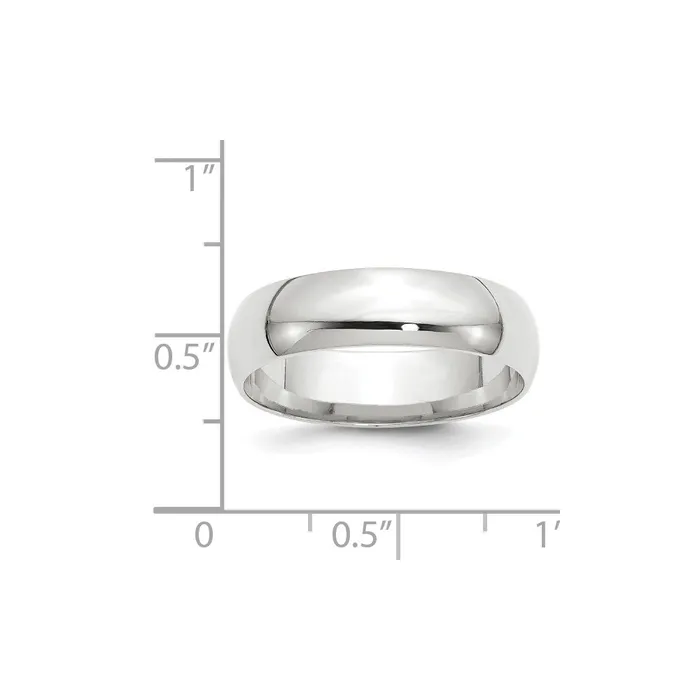 Rings Solid 10K White Gold 6mm Light Weight Comfort Fit MensWomens Wedding Band Ring Size 11 Goldia Rings Solid 10K White Gold 6mm Light Weight Comfort Fit MensWomens Wedding Band Ring Size 11 Goldia