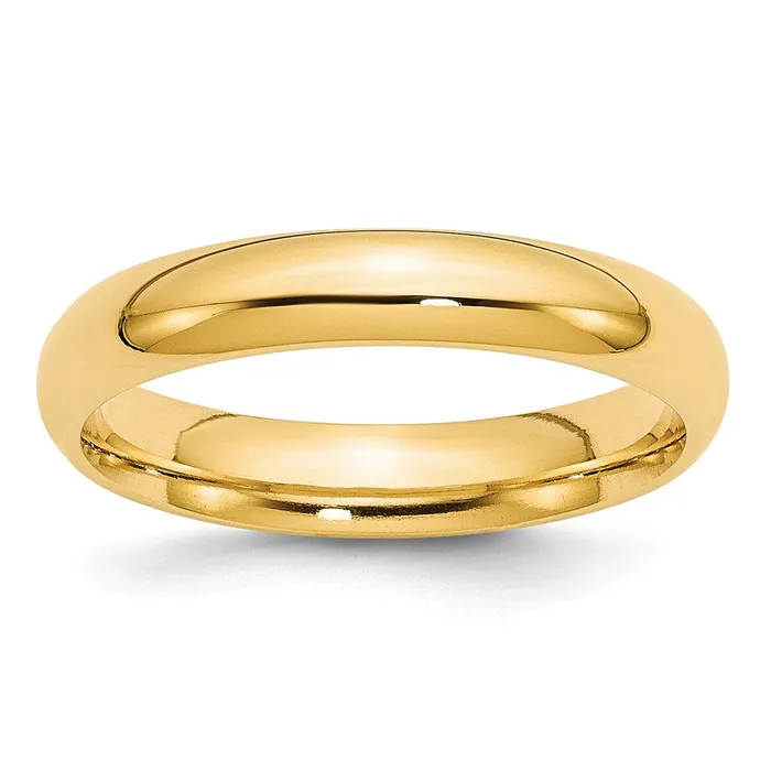 Rings Solid 10K Yellow Gold 4mm Comfort Fit MensWomens Wedding Band Ring Size 85 Goldia Rings Solid 10K Yellow Gold 4mm Comfort Fit MensWomens Wedding Band Ring Size 85 Goldia