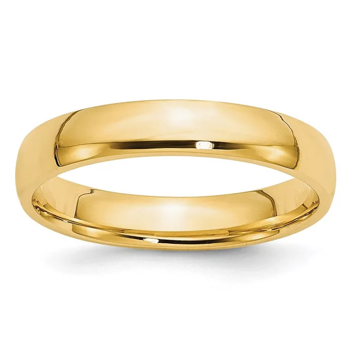 Rings Solid 10K Yellow Gold 4mm Light Weight Comfort Fit MensWomens Wedding Band Ring Size 13 Goldia Rings Solid 10K Yellow Gold 4mm Light Weight Comfort Fit MensWomens Wedding Band Ring Size 13 Goldia