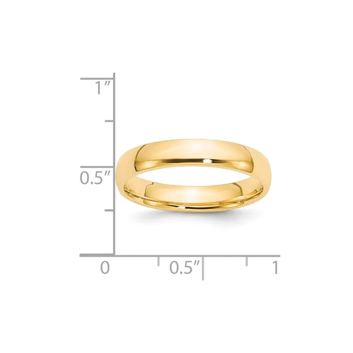 Rings Solid 10K Yellow Gold 4mm Light Weight Comfort Fit MensWomens Wedding Band Ring Size 13 Goldia Rings Solid 10K Yellow Gold 4mm Light Weight Comfort Fit MensWomens Wedding Band Ring Size 13 Goldia