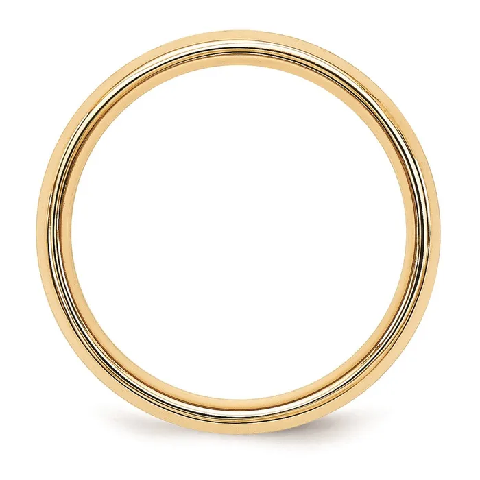 Rings Solid 10K Yellow Gold TwoTone 5mm Domed Size 11 Wedding MensWomens Wedding Band Ring Goldia Rings Solid 10K Yellow Gold TwoTone 5mm Domed Size 11 Wedding MensWomens Wedding Band Ring Goldia