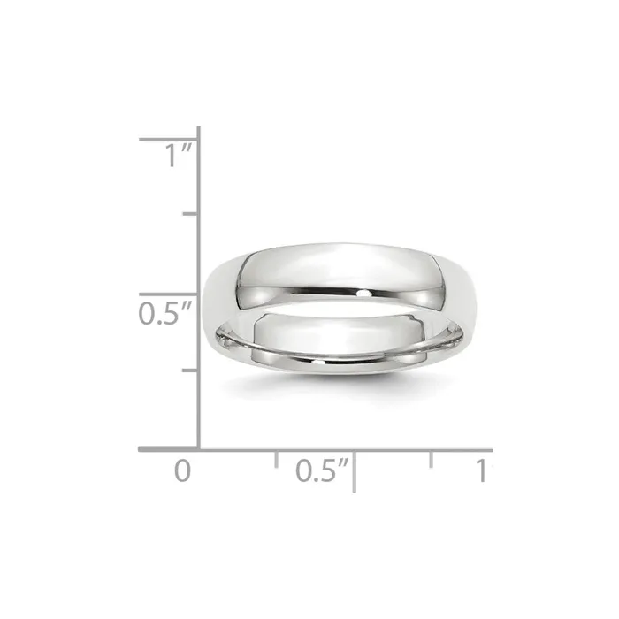 Rings Solid 18K White Gold 5mm Light Weight Comfort Fit MensWomens Wedding Band Ring Size 75 Goldia Rings Solid 18K White Gold 5mm Light Weight Comfort Fit MensWomens Wedding Band Ring Size 75 Goldia