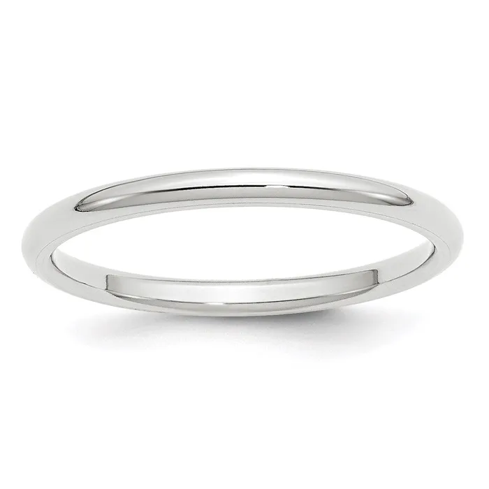 Solid 10K White Gold 2mm Standard Comfort Fit MensWomens Wedding Band Ring Size 95 Goldia Rings Solid 10K White Gold 2mm Standard Comfort Fit MensWomens Wedding Band Ring Size 95 Goldia Rings