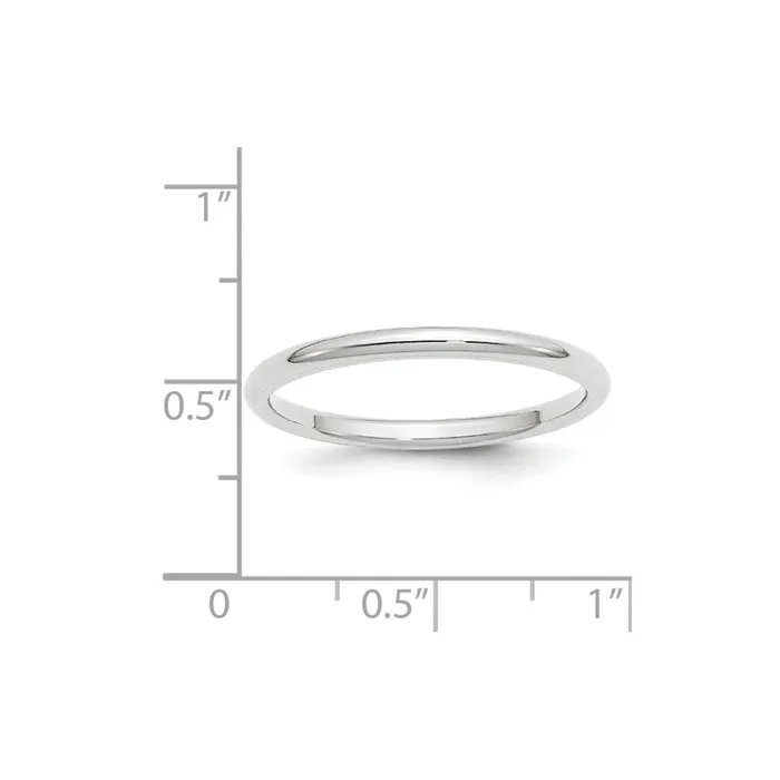 Solid 10K White Gold 2mm Standard Comfort Fit MensWomens Wedding Band Ring Size 95 Goldia Rings Solid 10K White Gold 2mm Standard Comfort Fit MensWomens Wedding Band Ring Size 95 Goldia Rings