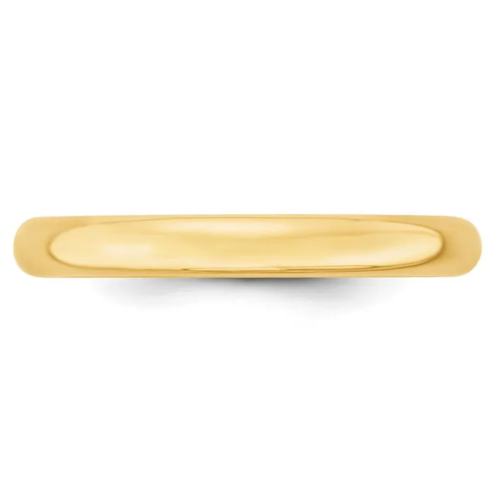Solid 10K Yellow Gold 3mm Light Weight Comfort Fit MensWomens Wedding Band Ring Size 125 Goldia Rings Solid 10K Yellow Gold 3mm Light Weight Comfort Fit MensWomens Wedding Band Ring Size 125 Goldia Rings