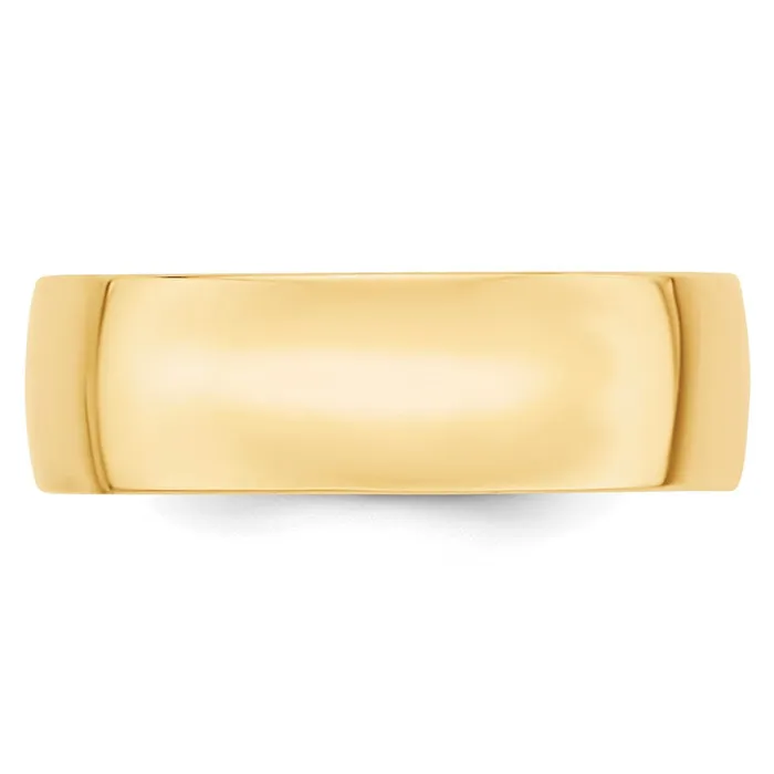 Solid 10K Yellow Gold 7mm Light Weight Comfort Fit MensWomens Wedding Band Ring Size 14 Goldia Rings Solid 10K Yellow Gold 7mm Light Weight Comfort Fit MensWomens Wedding Band Ring Size 14 Goldia Rings
