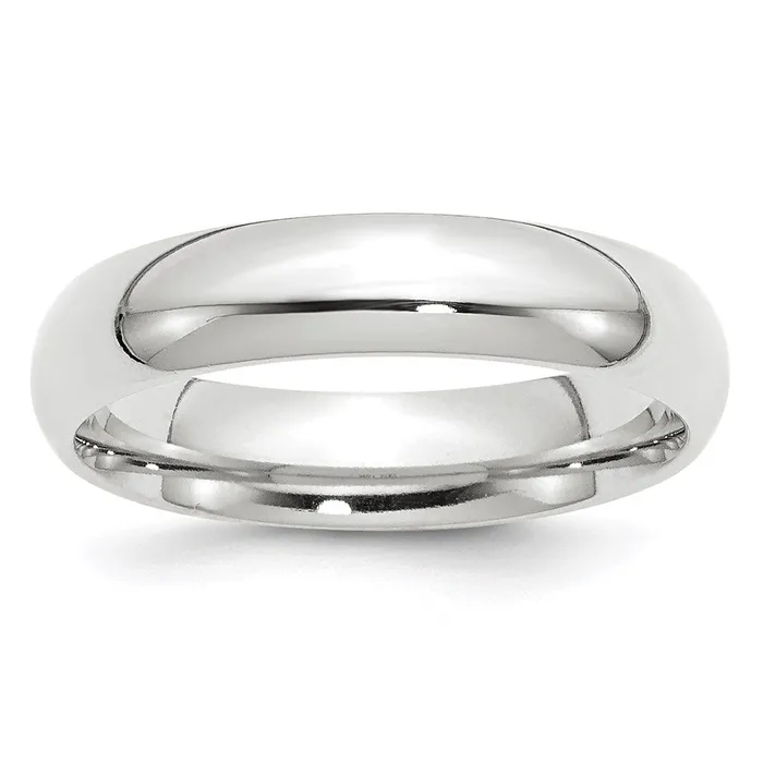 Solid 14K Yellow Gold White Gold 5mm Comfort Fit MensWomens Wedding Band Ring Size 5 Goldia Rings Solid 14K Yellow Gold White Gold 5mm Comfort Fit MensWomens Wedding Band Ring Size 5 Goldia Rings