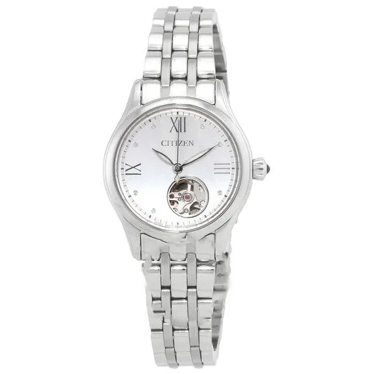 Watches JMS always Original Citizen Automatic Silver Dial Ladies Watch PR104088A Watches JMS always Original Citizen Automatic Silver Dial Ladies Watch PR104088A