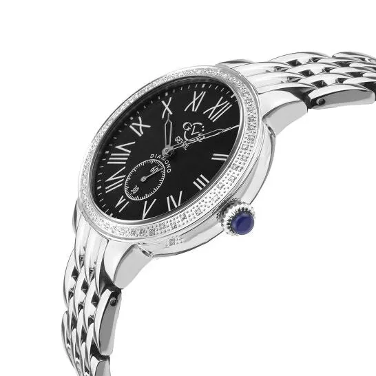Watches JMS always Original GV2 by Gevril Astor Quartz Diamond Black Dial Ladies Watch 9110 Watches JMS always Original GV2 by Gevril Astor Quartz Diamond Black Dial Ladies Watch 9110