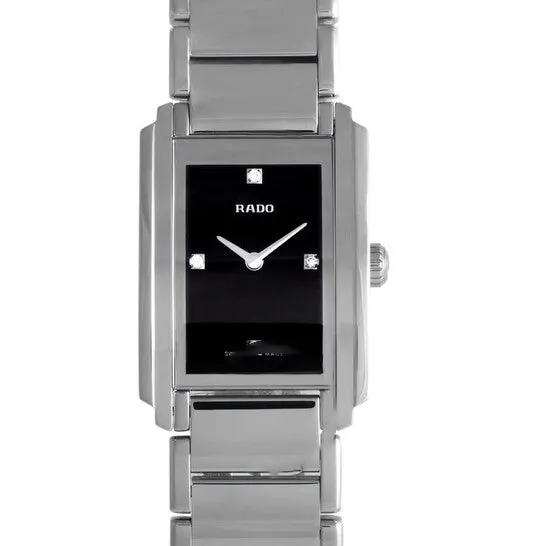 Watches JMS always Original Rado Integral Quartz Black Dial Ladies Watch R202137130132202133071 Watches JMS always Original Rado Integral Quartz Black Dial Ladies Watch R202137130132202133071