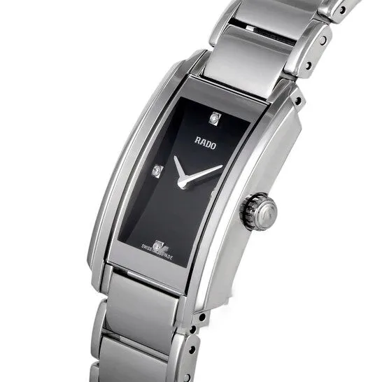 Watches JMS always Original Rado Integral Quartz Black Dial Ladies Watch R202137130132202133071 Watches JMS always Original Rado Integral Quartz Black Dial Ladies Watch R202137130132202133071