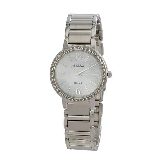 Watches JMS always Original Seiko Solar Mother of Pearl Dial Ladies Watch SUP467 Watches JMS always Original Seiko Solar Mother of Pearl Dial Ladies Watch SUP467