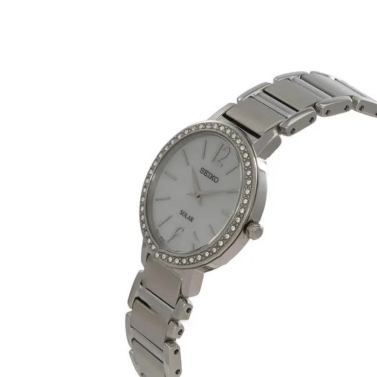 Watches JMS always Original Seiko Solar Mother of Pearl Dial Ladies Watch SUP467 Watches JMS always Original Seiko Solar Mother of Pearl Dial Ladies Watch SUP467