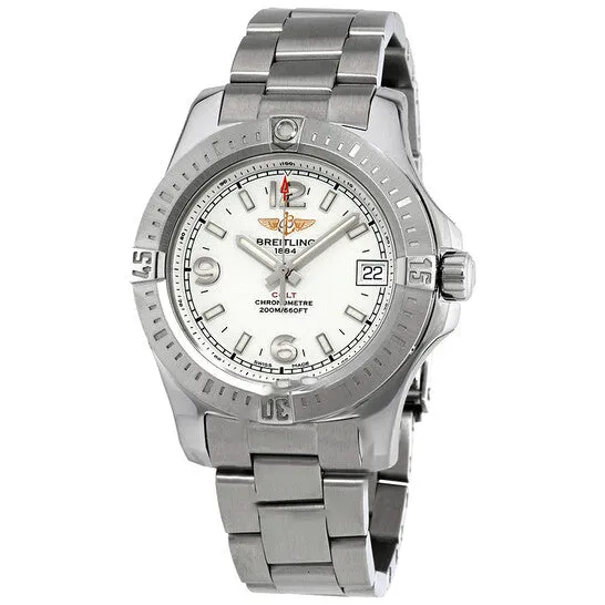 Watches Original Breitling Colt 36 Chronometer Silver Dial Ladies Watch A7438911G803178A JMS always Watches Original Breitling Colt 36 Chronometer Silver Dial Ladies Watch A7438911G803178A JMS always