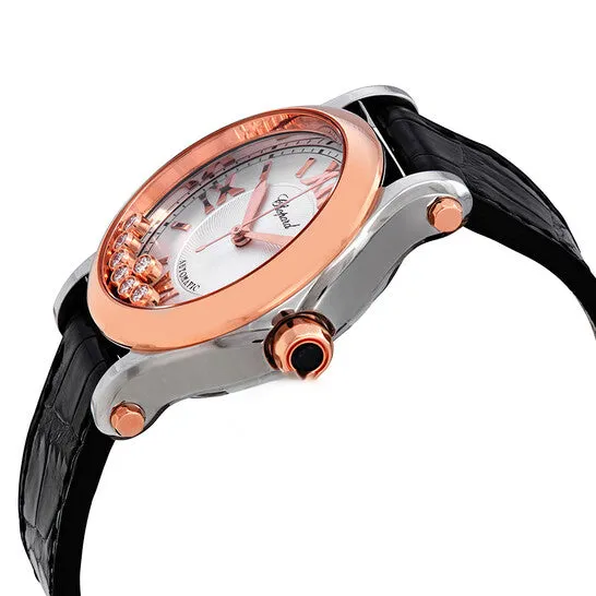 Watches Original Chopard Happy Sport Automatic Ladies Diamond Watch 2785596001BLK JMS always Watches Original Chopard Happy Sport Automatic Ladies Diamond Watch 2785596001BLK JMS always