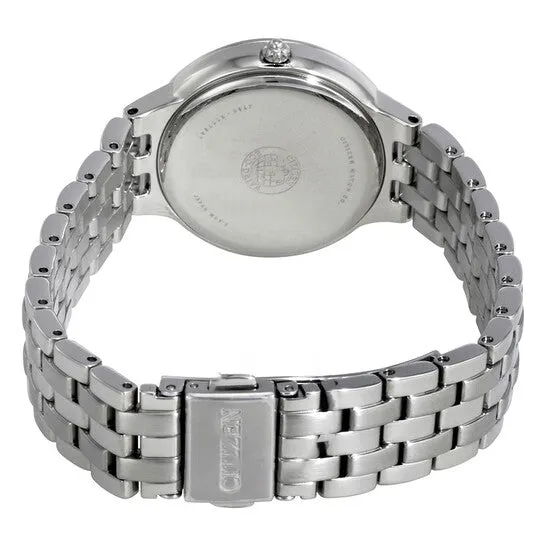 Watches Original Citizen Silhouette Blue Dial Stainless Steel Ladies Watch FE208056L JMS always Watches Original Citizen Silhouette Blue Dial Stainless Steel Ladies Watch FE208056L JMS always